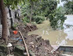Longsor Rusak Jalan dan Fasilitas Wisata Hutan Bambu Bekasi