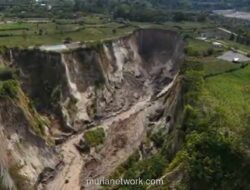 Lubang Raksasa di Aceh Tengah Terus Melebar, Lahan Warga Terkikis