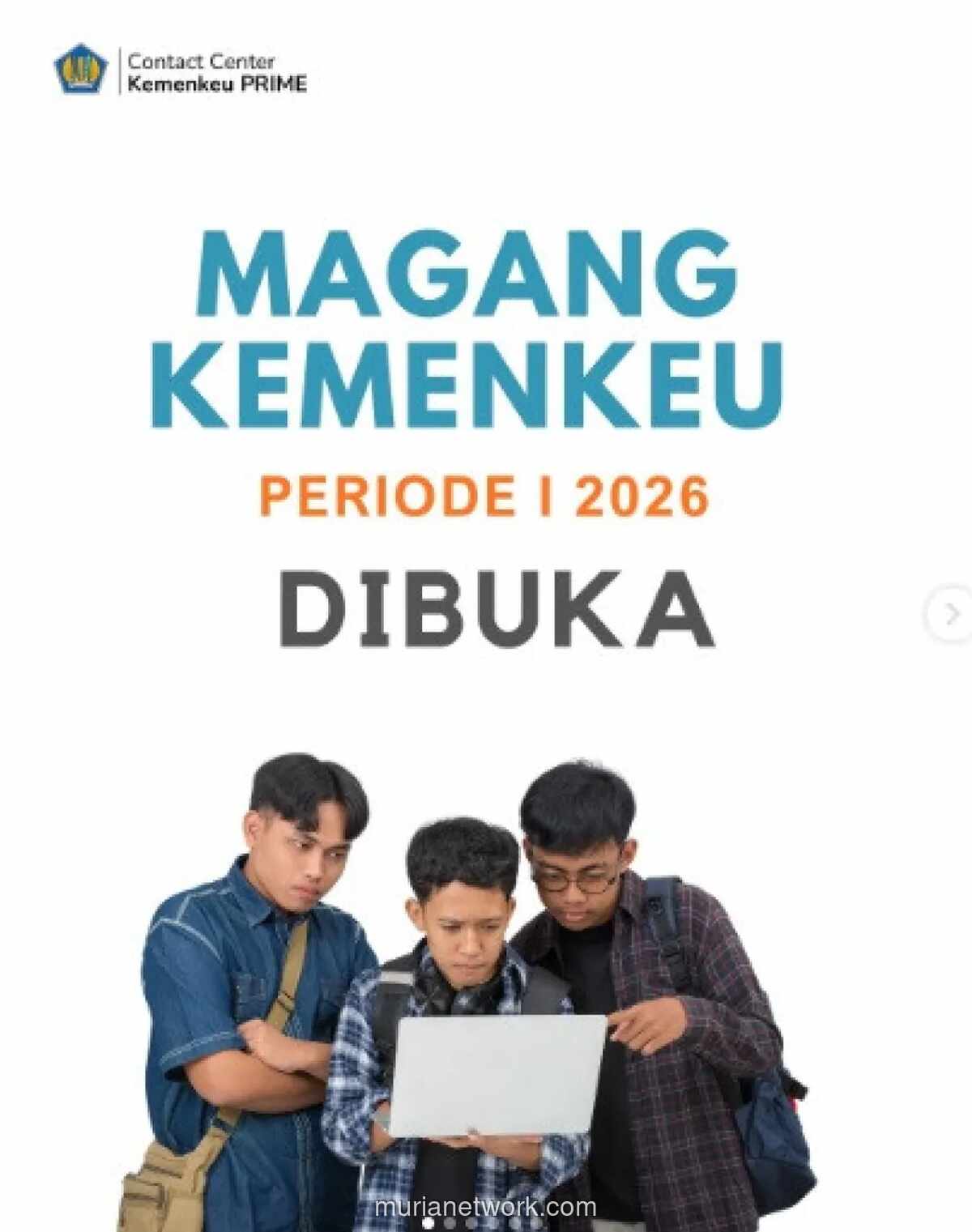 Kemenkeu Buka Pendaftaran Magang Reguler Periode I 2026, Berlaku hingga 18 Februari