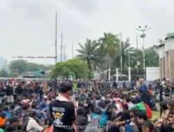 Polisi Siagakan 529 Personel Amankan Dua Titik Demo Mahasiswa di Jakarta Pusat