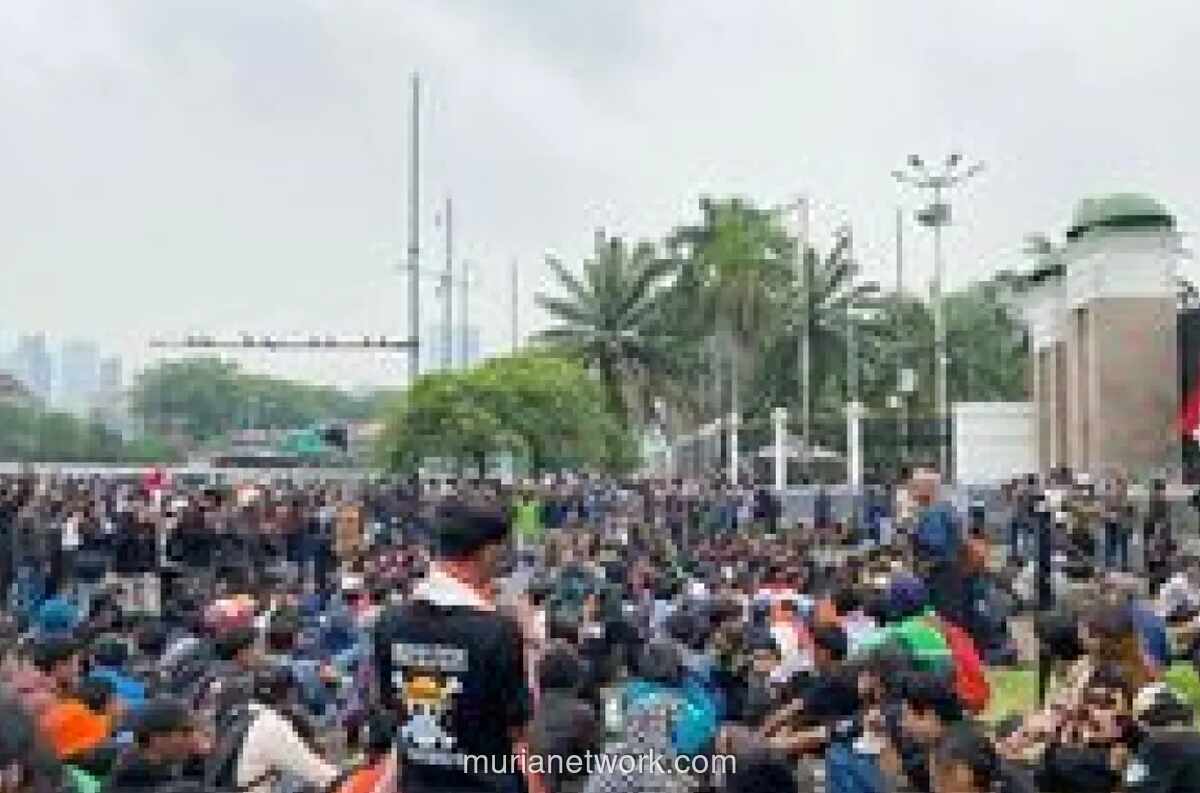 Polisi Siagakan 529 Personel Amankan Dua Titik Demo Mahasiswa di Jakarta Pusat