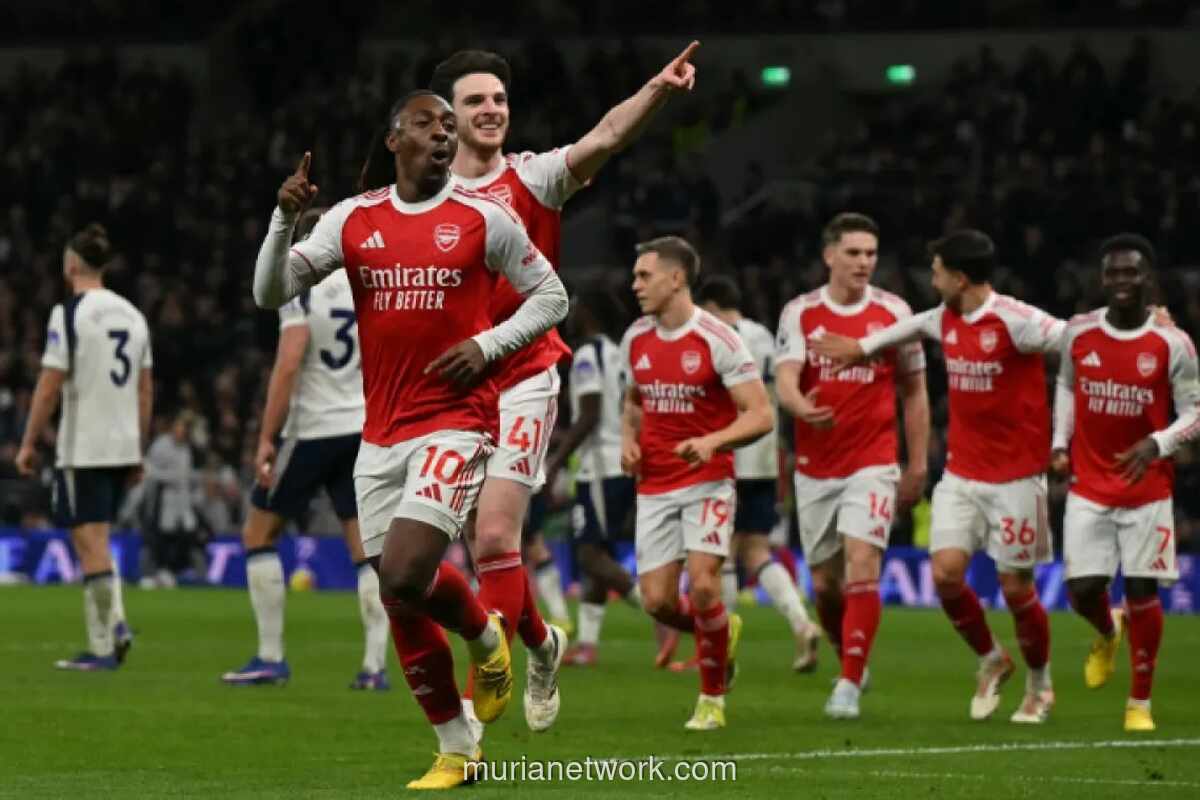 Arsenal Hancurkan Tottenham 4-1 dalam Derby London Utara