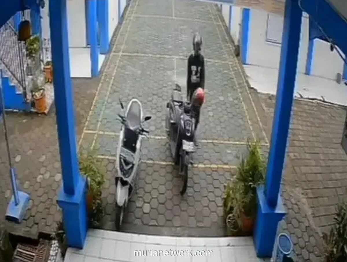 Motor Guru Dicuri di SMP Makassar Saat Sekolah Sepi