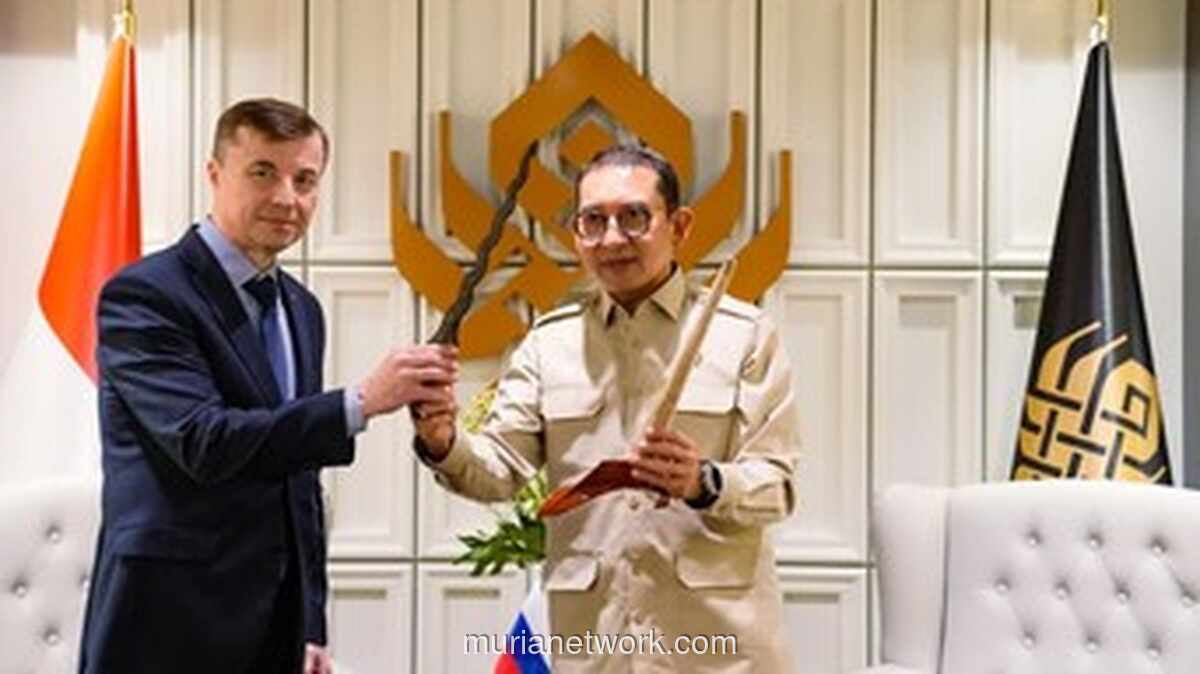 Menteri Kebudayaan Fadli Zon dan Dubes Rusia Bahas Patung Chairil Anwar hingga Kerja Sama Arsip