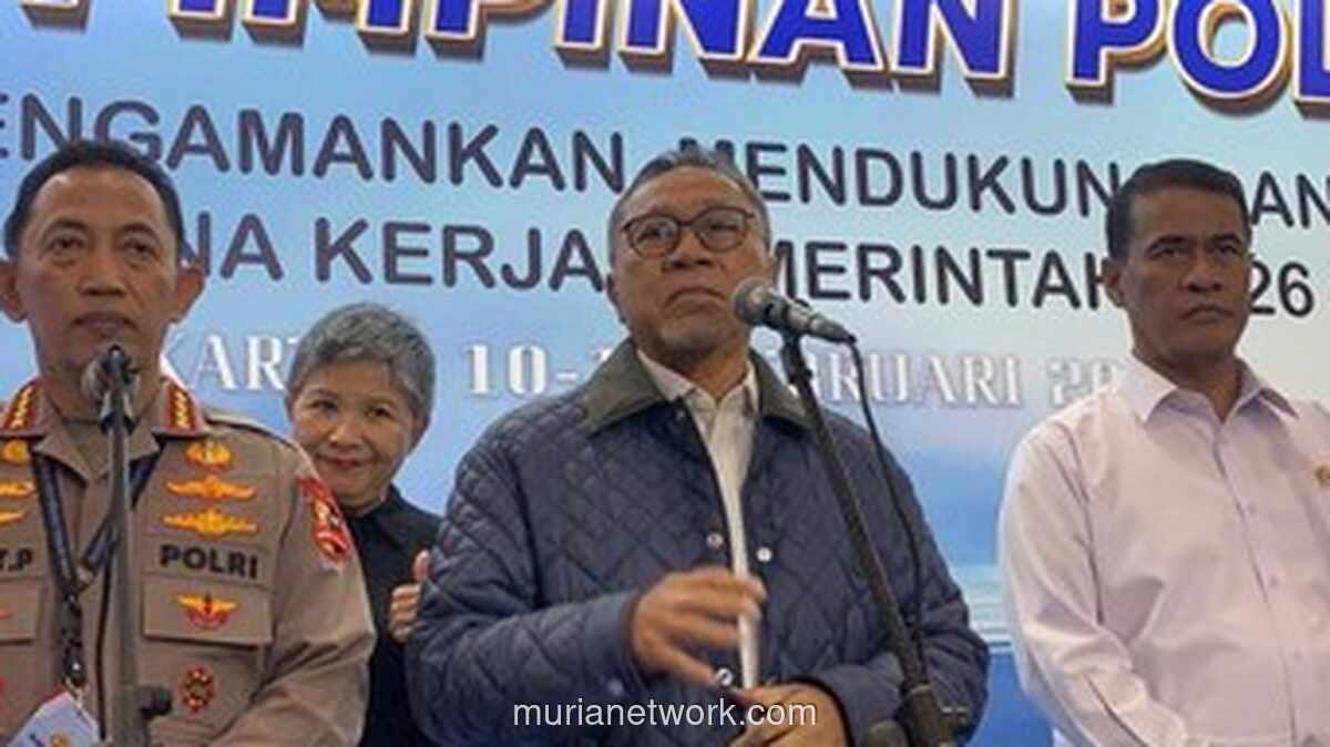 Zulhas Apresiasi Peran Polri dalam Menjaga Stabilitas Harga Pangan