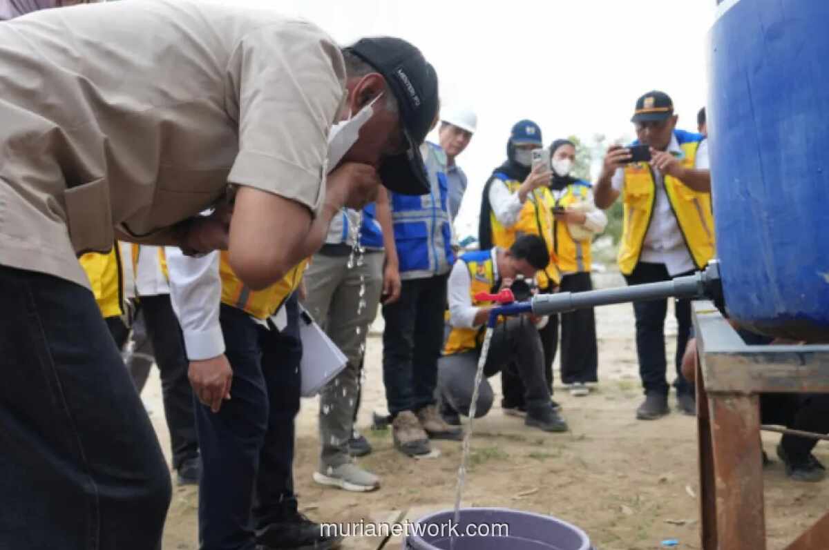 Menteri PU Tinjau Pemulihan SPAM Langkahan Pascabanjir, 1.500 Sambungan Sudah Berfungsi