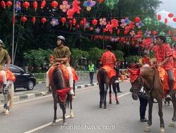 Parade Imlek Nasional 2026 Dibuka dengan Tanda Kerukunan di Lapangan Banteng