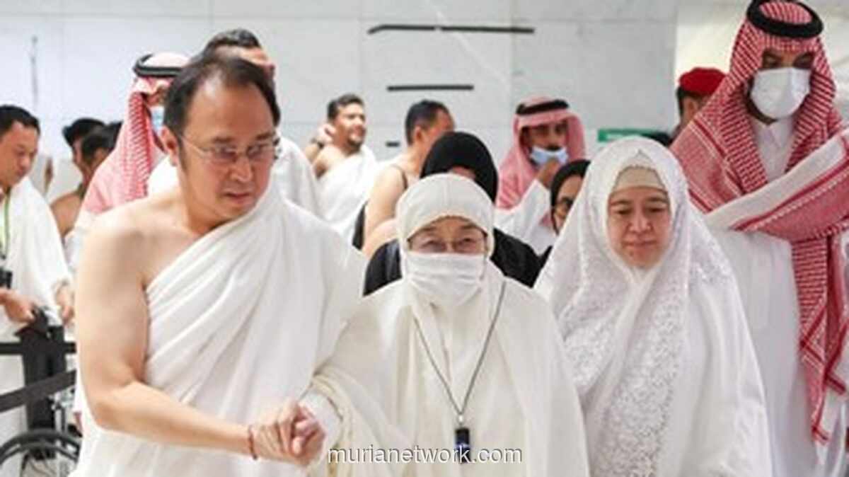 Megawati Jalani Ibadah Umrah di Makkah Jelang Ramadan