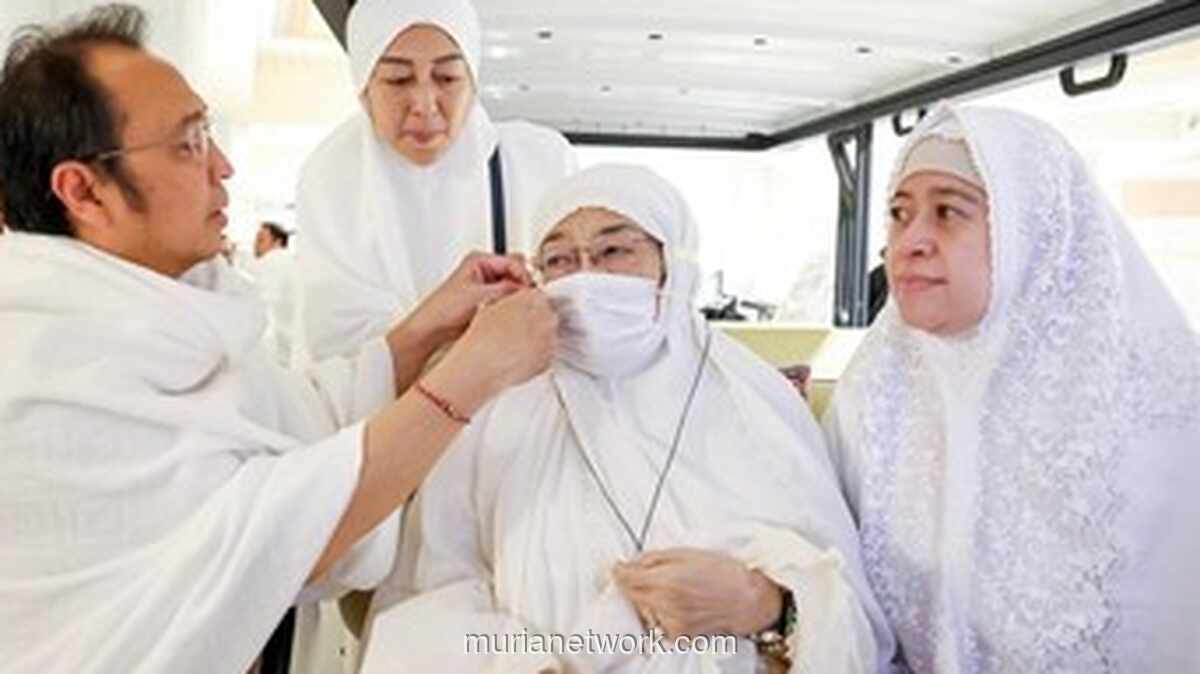 Megawati dan Kelarga Jalani Ibadah Umrah di Makkah