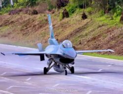 F-16 Mendarat di Tol Lampung, Bagian dari Latihan Highway Strip TNI AU