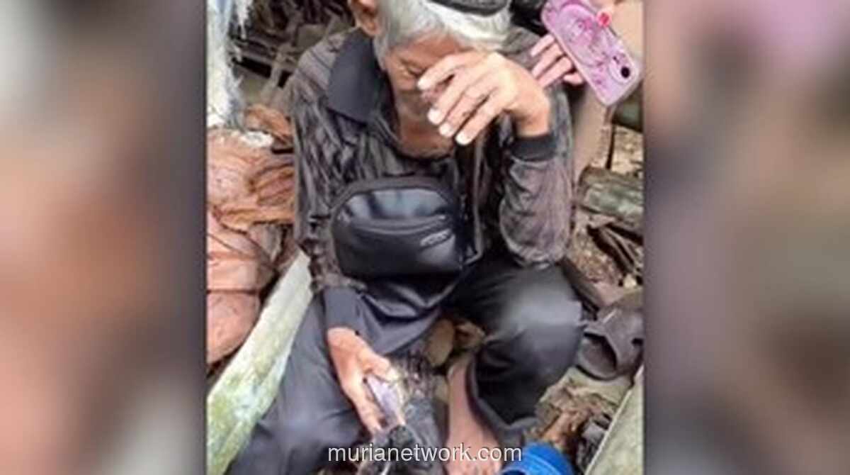 Tabungan Usia Tua untuk Berobat Ludes Terbakar, Kakek di Polewali Mandar Berduka