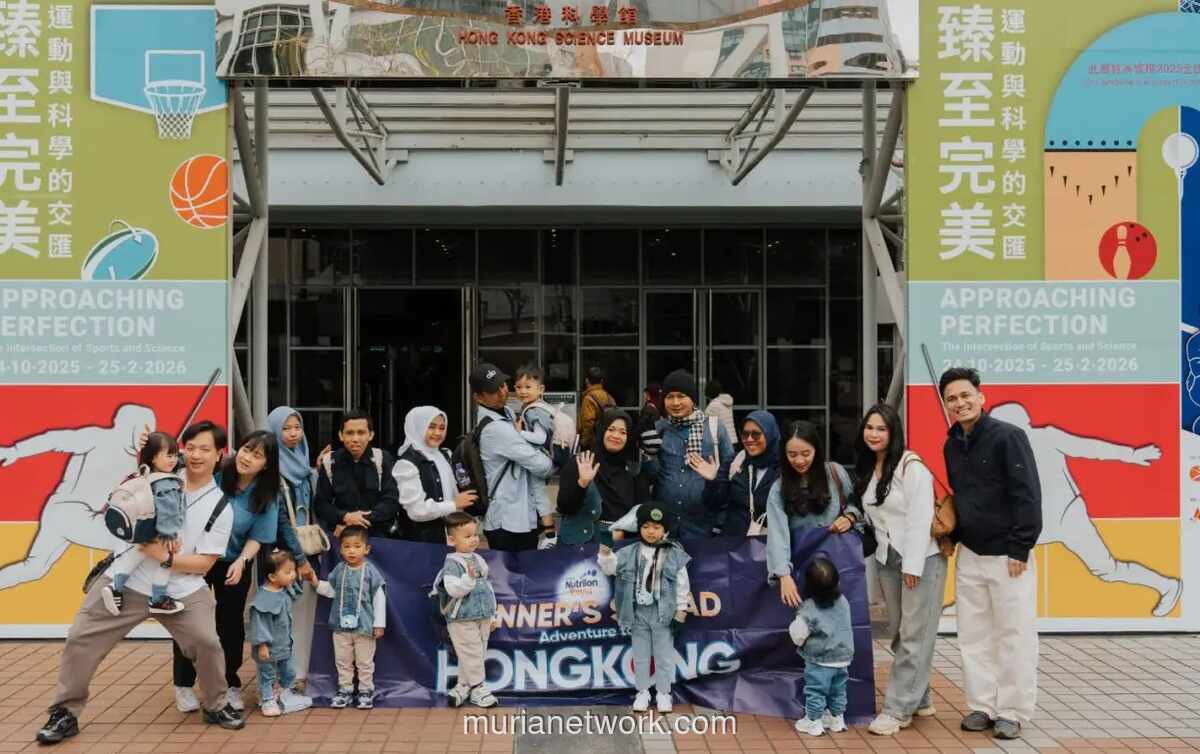 Nutrilon Royal dan Indomaret Kirim Lima Keluarga ke Hong Kong untuk Edutrip Sains