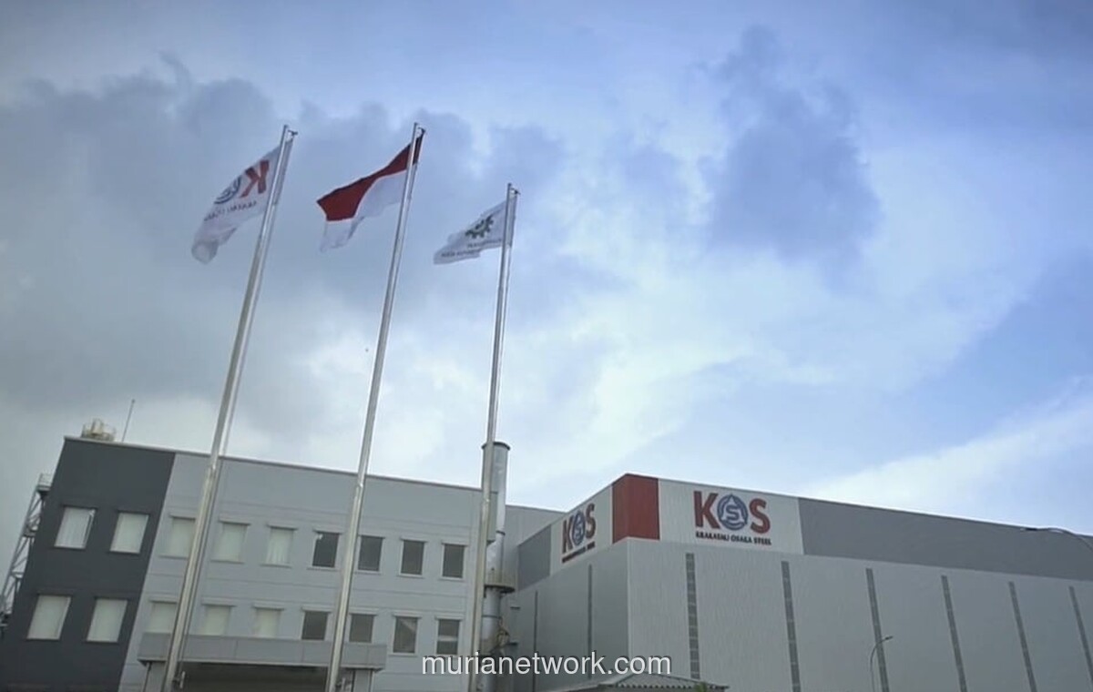 Krakatau Osaka Steel Tutup April 2026, Tertekan Banjir Baja Impor Murah China