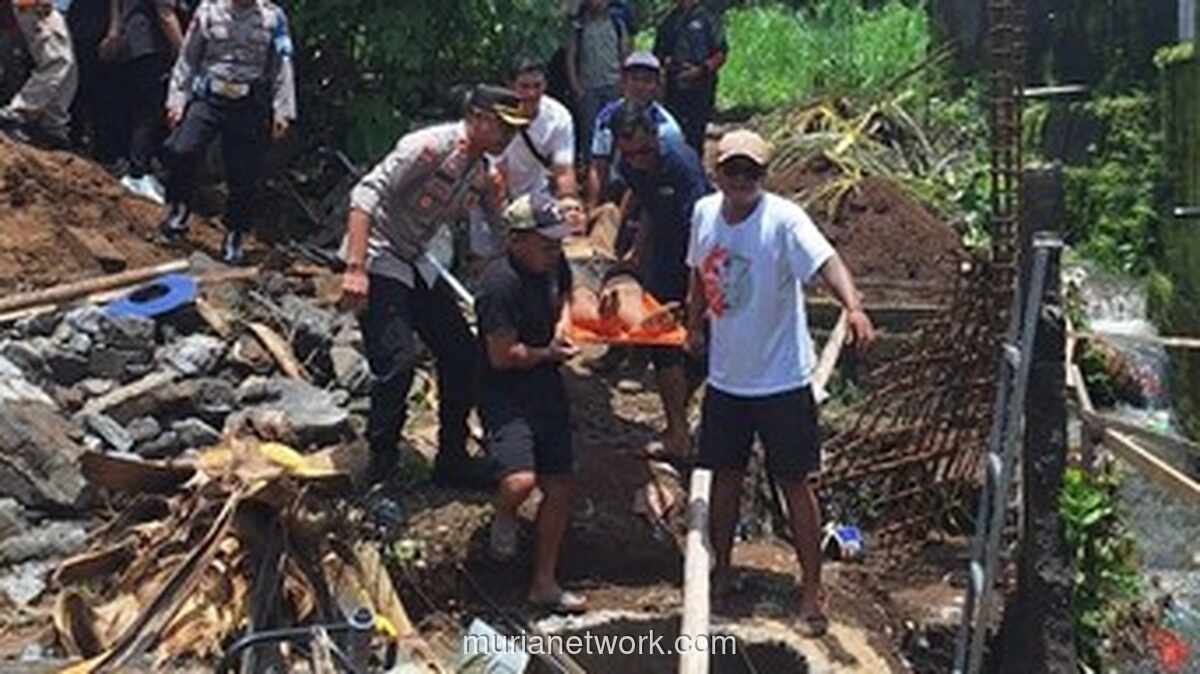 Longsor di Gianyar Tewaskan Satu Pekerja Proyek, Dua Luka-luka