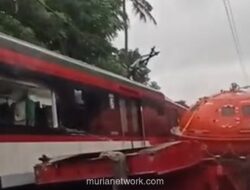 Tabrakan Kereta Commuter Line dengan Truk di Tangerang Ganggu Layanan ke Bandara