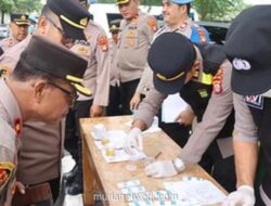 Polres Metro Tangerang Kota Gelar Tes Urine, Semua Personel Dinyatakan Negatif Narkoba