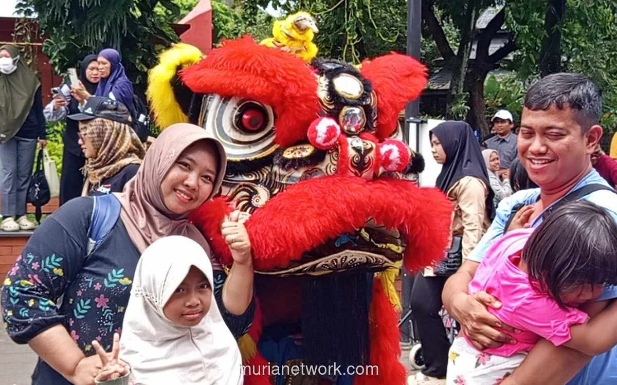 TMII Ramai Dikunjungi Wisatawan Saat Festival Pecinan di Libur Imlek