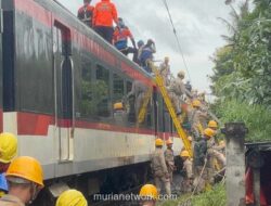 Truk Tertemper, Layanan Commuter Line Bandara Soetta Lumpuh Sementara