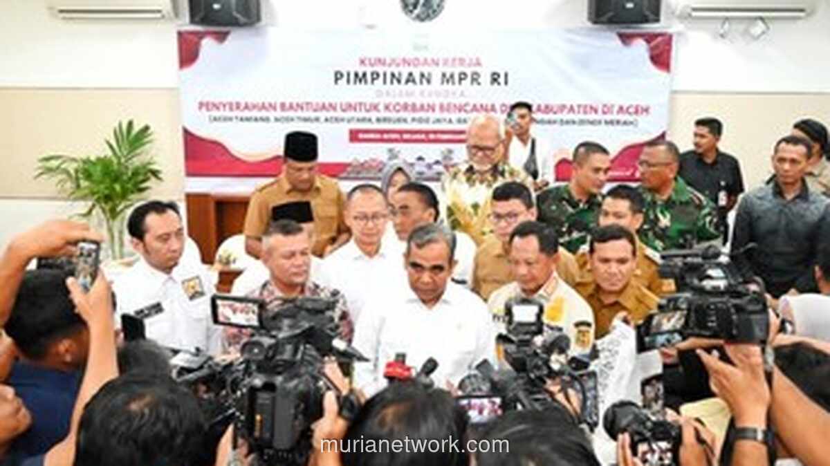 MPR Tegaskan Komitmen Pemerintah Percepat Pemulihan Aceh Pascabencana