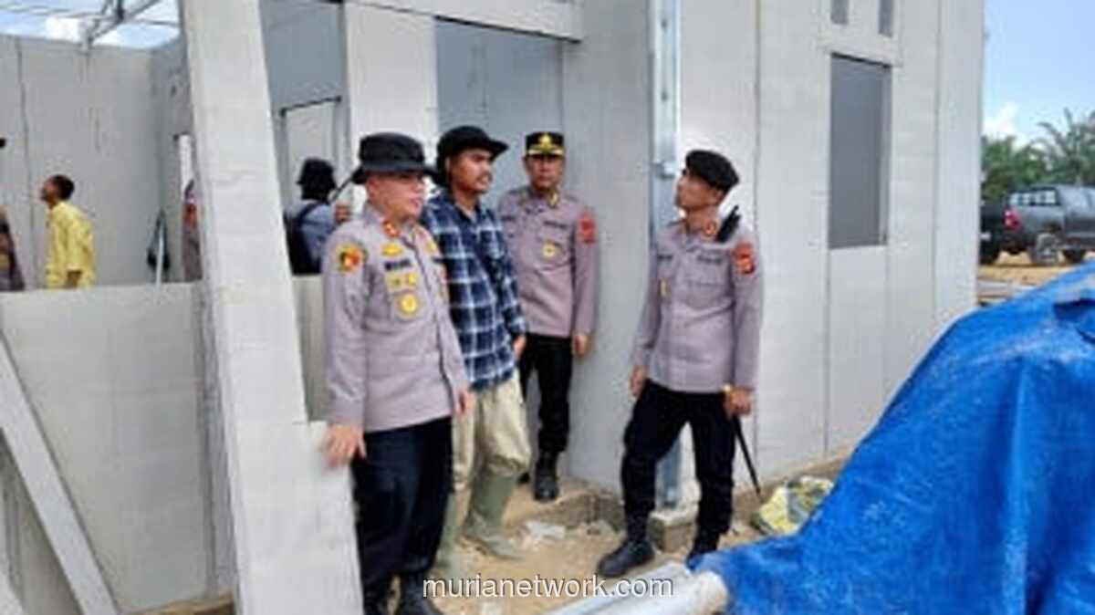 Polda Aceh Kawal Pembangunan Huntap dan Jembatan Pascabencana