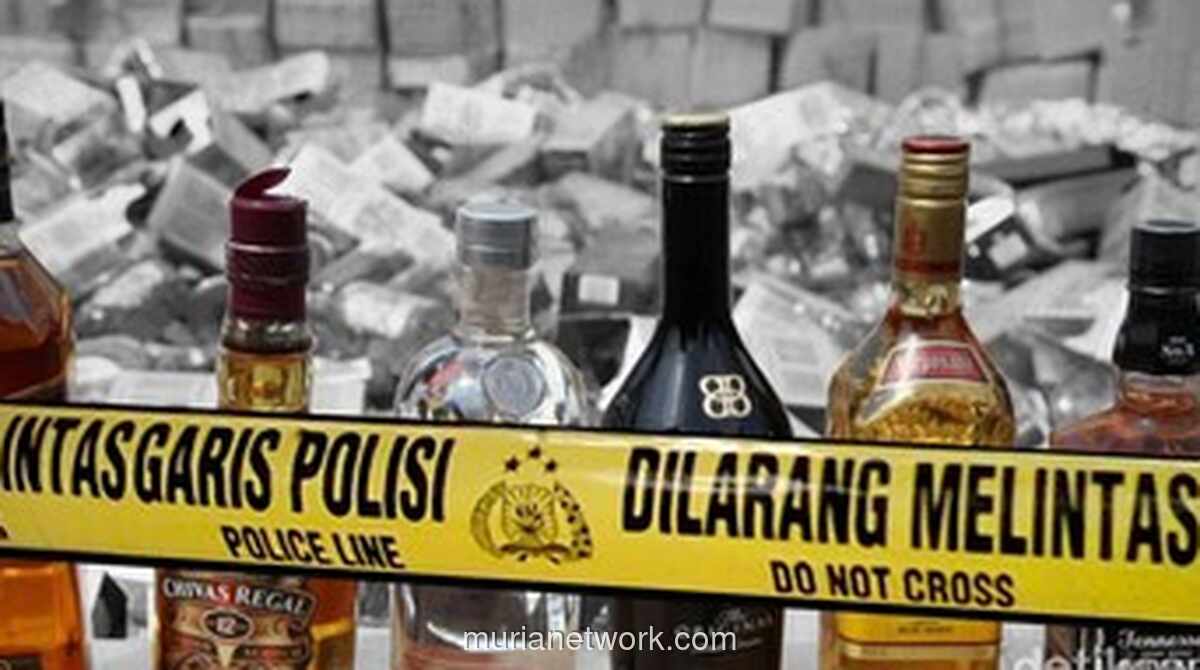 Operasi Pekat Maung 2026 Polda Banten Sita 7.471 Botol Miras Ilegal