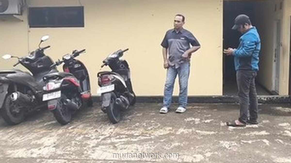 Polisi Bongkar Gudang Motor Curian yang Disamarkan sebagai Lapak Besi Tua di Cileungsi