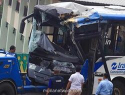 Dua Bus Transjakarta Tabrakan di Cipulir, Sopir Diduga Tertidur Diamankan