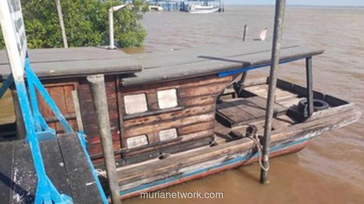 Polairud Siak Gagalkan Penyelundupan Kayu Ilegal, Satu Tersangka Diamankan