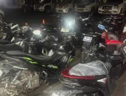 Polisi Amankan Sebelas Pengendara Motor Pelaku Konvoi dan Perusakan Portal JLNT Casablanca