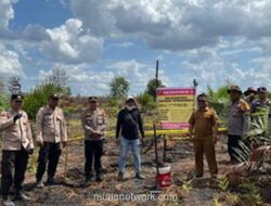Polres Siak Tetapkan Tersangka Kasus Karhutla 10 Hektare di Lahan Gambut