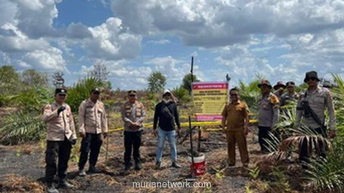 Polres Siak Tetapkan Tersangka Kasus Karhutla 10 Hektare di Lahan Gambut