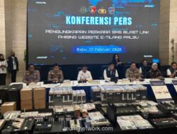 Polisi Bongkar Jaringan SMS Phishing e-Tilang Palsu yang Dikendalikan dari China