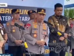 Kapolri Lepas 22 Kontainer Sembako untuk Korban Banjir Bandang Sumatra