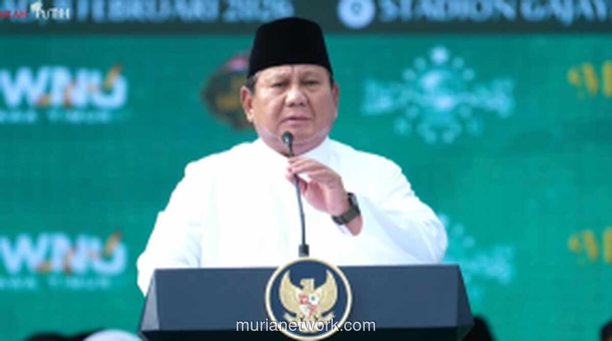 Prabowo Tegaskan Komitmen Perangi Korupsi dan Kemiskinan di Muktamar NU