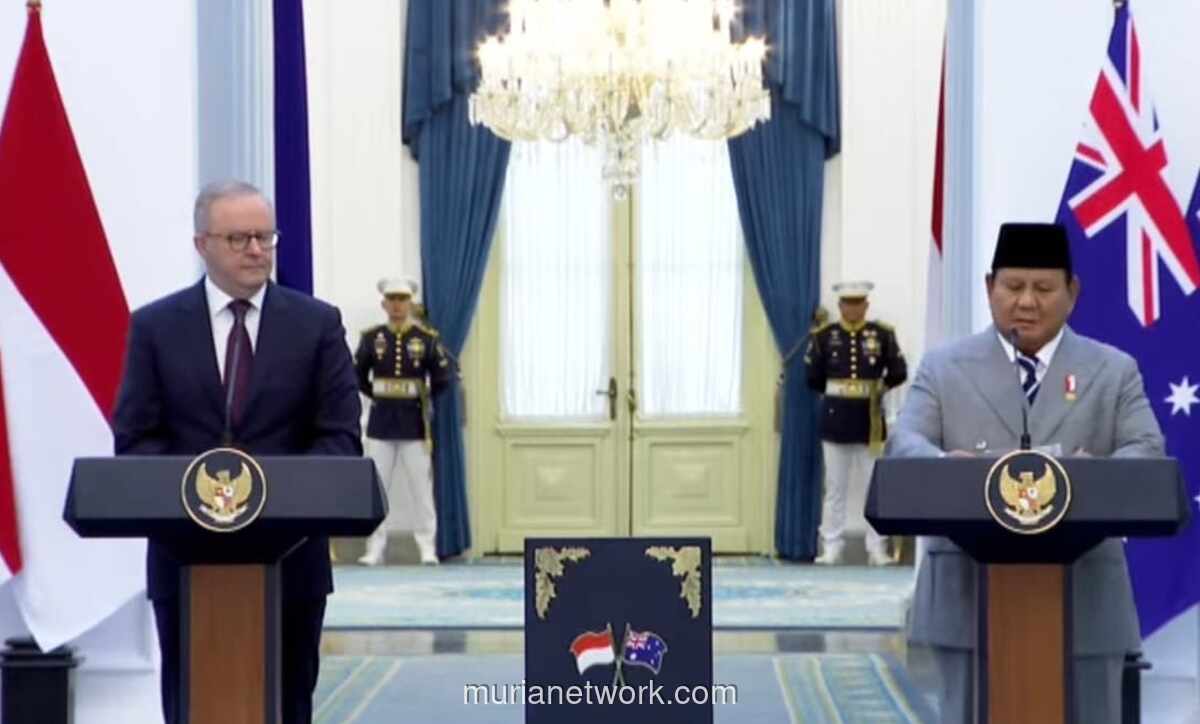 Prabowo dan Albanese Tandatangani Traktat Keamanan Bersama RI-Australia
