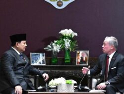Prabowo dan Raja Abdullah Sepakat Tingkatkan Koordinasi untuk Perdamaian Palestina
