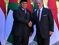Prabowo Dorong Sinergi dengan Yordania Tangani Krisis Gaza dan Tepi Barat