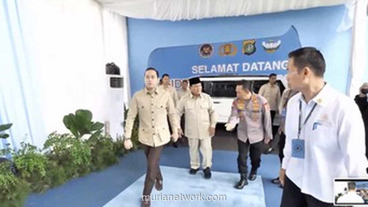 Presiden Prabowo Resmikan 1.179 Sentra Pangan dan Gizi Polri di Jakarta