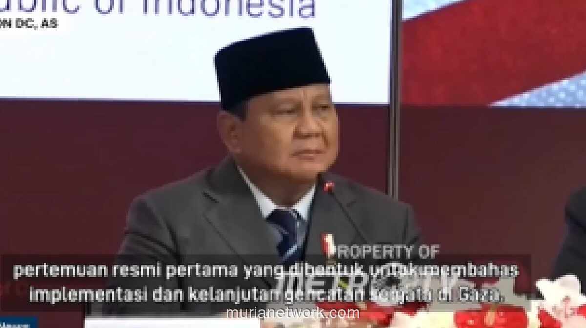 Presiden Prabowo Hadiri Pertemuan Perdana Dewan Perdamaian untuk Gaza