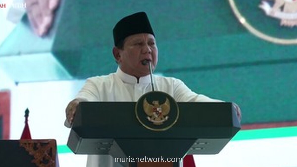 Presiden Prabowo Serukan Persatuan dan Keteladanan Umat Islam di Pengukuhan MUI