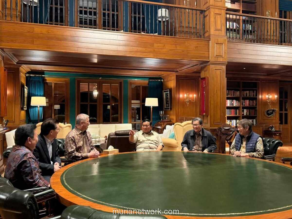 Prabowo Gelar Pertemuan Strategis 4,5 Jam dengan Lima Pengusaha di Hambalang