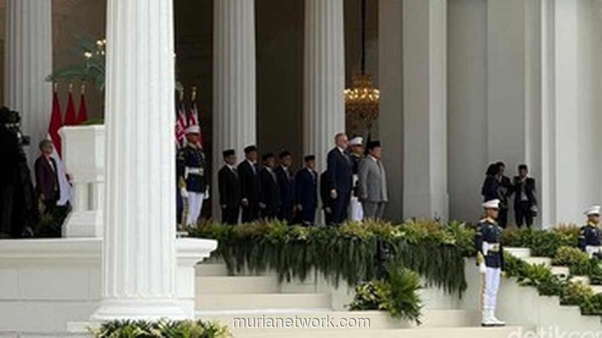 Jokowi dan Albanese Tandatangani Traktat Keamanan Bersama di Istana Merdeka
