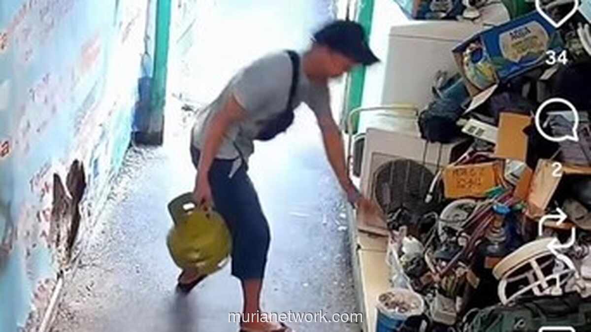 Polisi Buru Pelaku Pencurian Tabung Gas 3 Kg di Warung Jati Padang