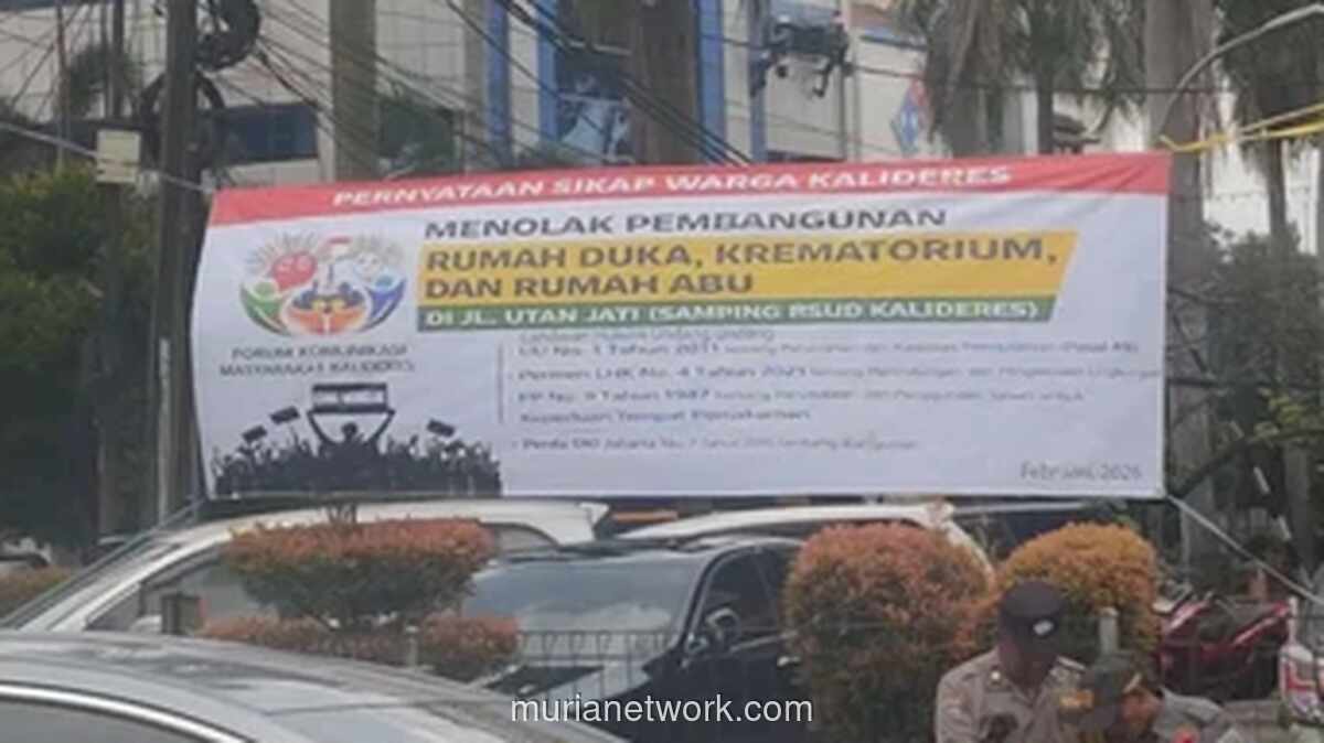 Proyek Krematorium Kalideres Dihentikan Sementara Usai Protes Warga