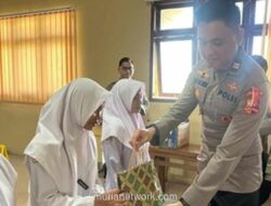 22 Taruna STIK Lakukan Trauma Healing Tiga Minggu bagi Penyintas Bencana di Aceh Utara