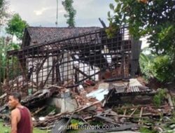 Angin Kencang Rusak Puluhan Rumah di Dua Kecamatan Tulungagung