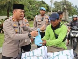 Polres Metro Tangerang Kota Gelar Buka Puasa Bersama 550 Warga dan Pengemudi Ojol