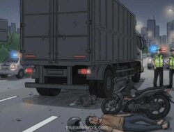 Pemuda 19 Tahun Tewas Tabrak Truk Mogok di Jalan AP Pettarani Makassar