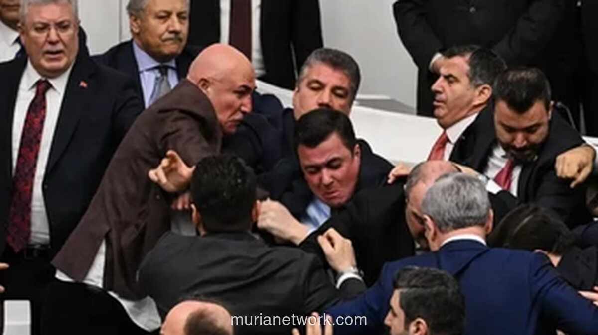 Keributan Fisik Warnai Sidang Pelantikan Jaksa Agung Baru Turki