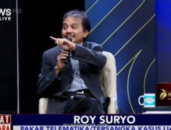 Roy Suryo Soroti Perbedaan Ukuran Salinan Ijazah Jokowi di KPU